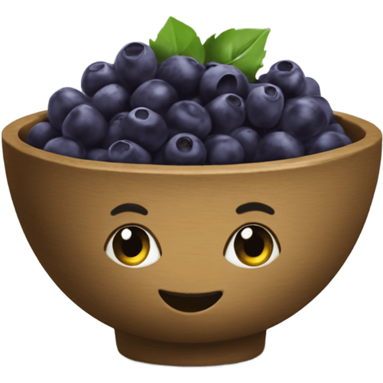 Açaí bowl emoji