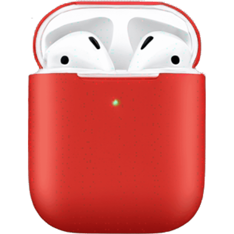 red air pods emoji