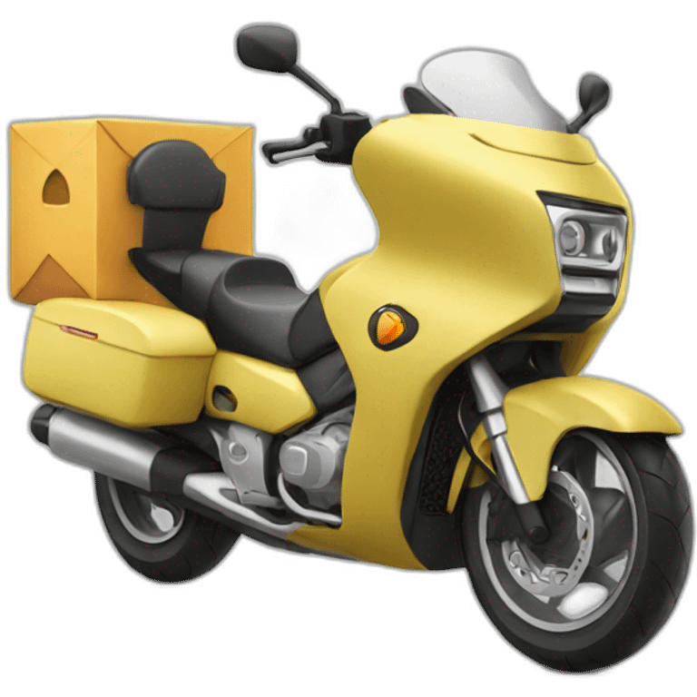 Moto delivery apple style emoji