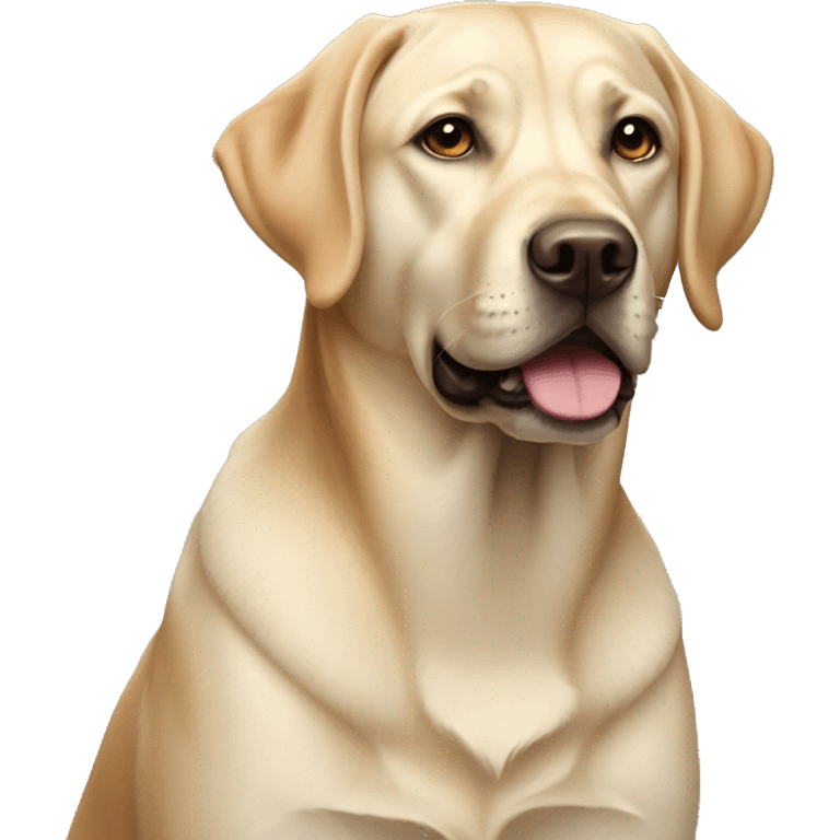 dog labrador retriever emoji