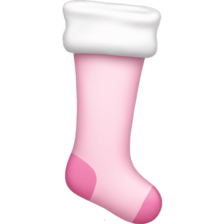 light pink stocking  emoji