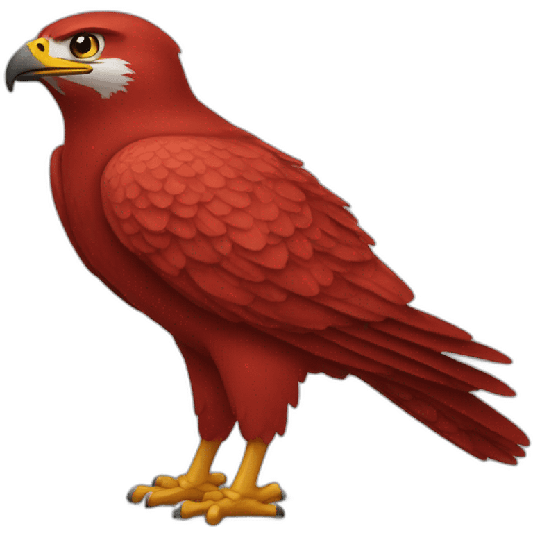 the red falcon laughs emoji