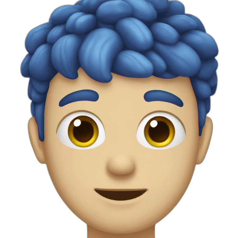 blue-pickle emoji