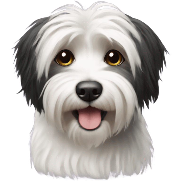 Black havanese  emoji