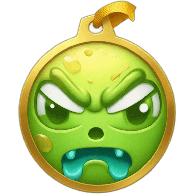 angry slime golden medal emoji