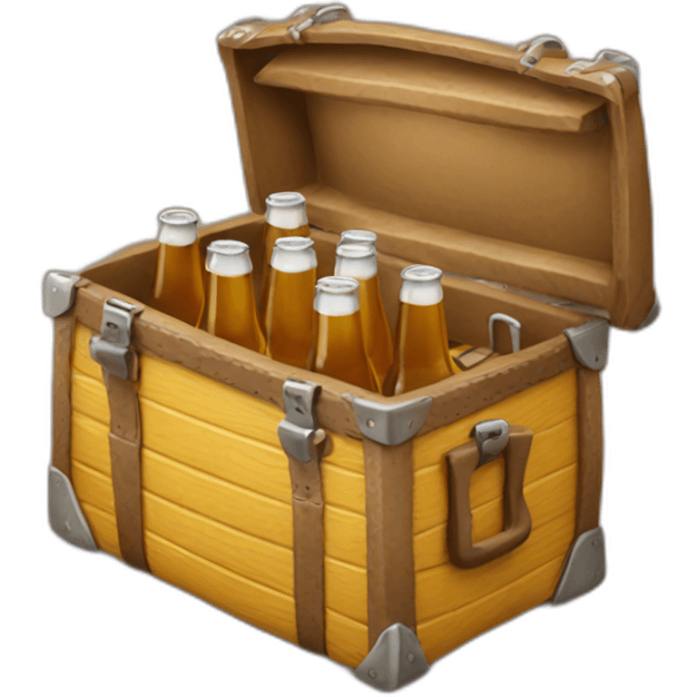 Valise beer emoji