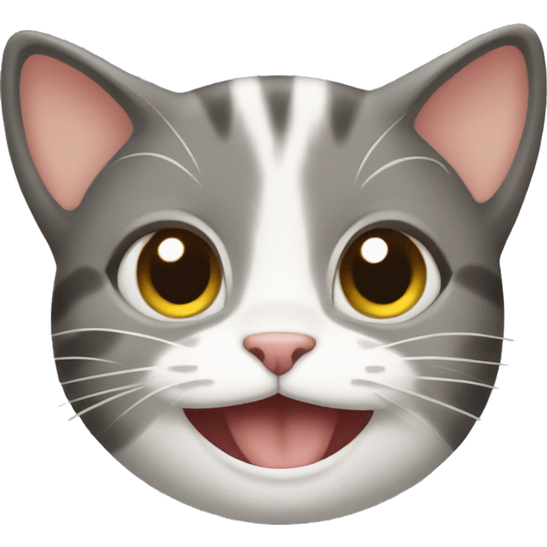 cute cat smile emoji