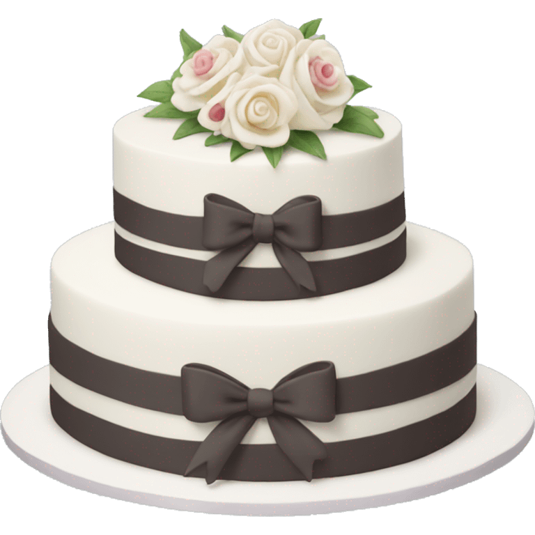 Wedding cake emoji