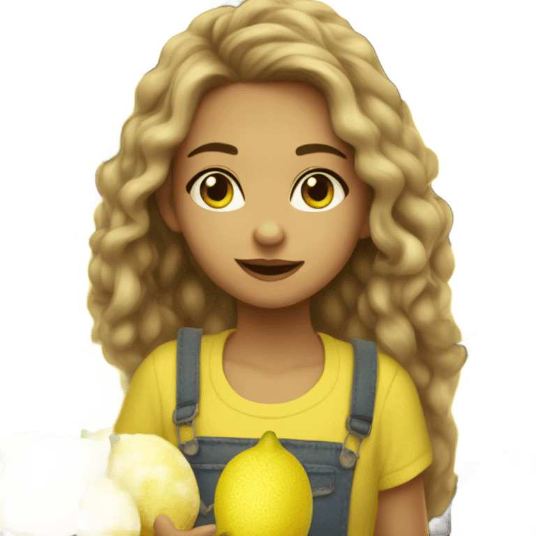 jun lemon girl facs emoji