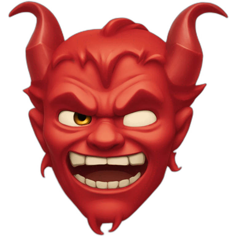 Diable qui rit emoji