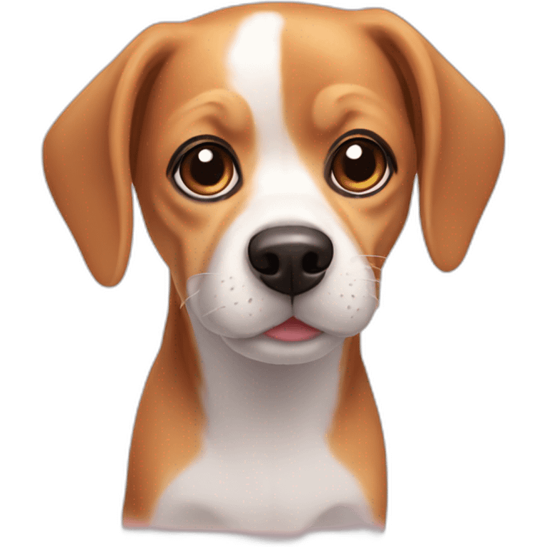 Beagle-Chihuahua ￼ emoji