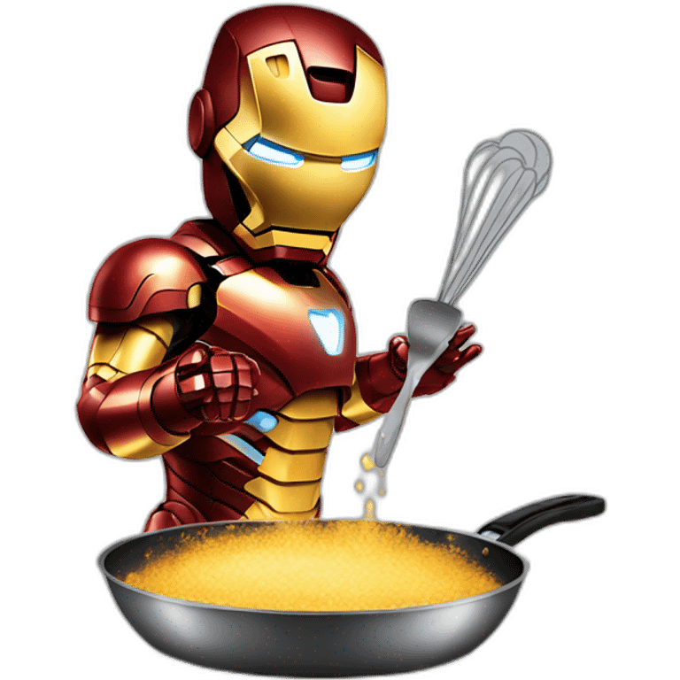 iron man cooking emoji