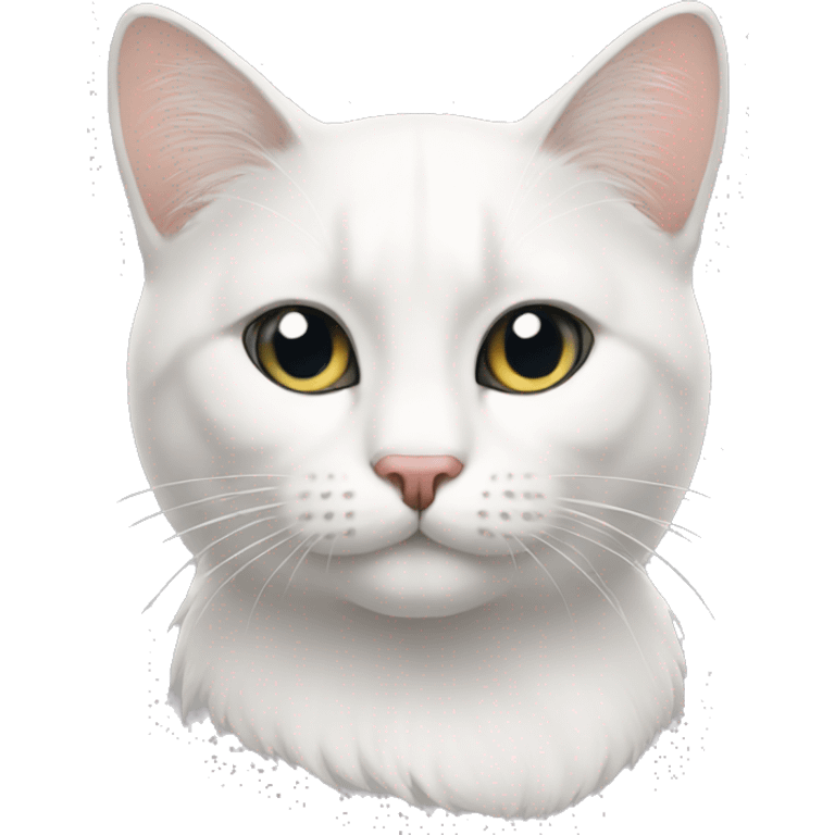 Gato blanco emoji