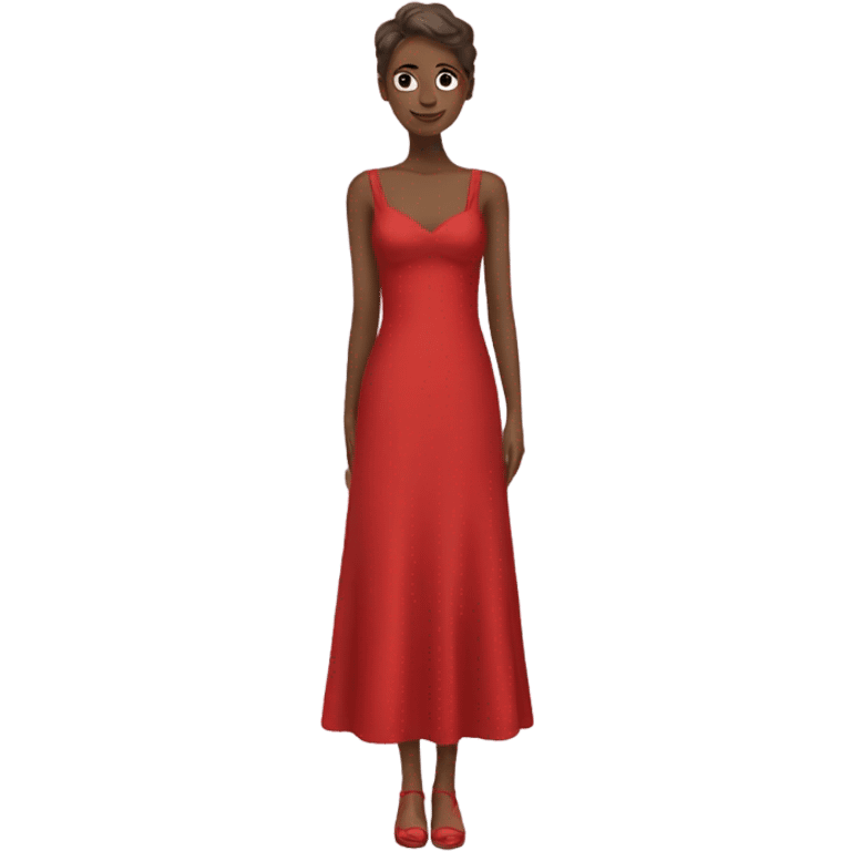 Red dress emoji