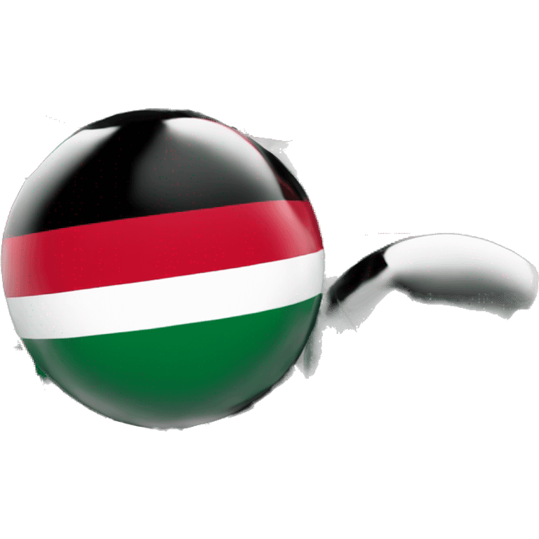 Palestine flag orb emoji