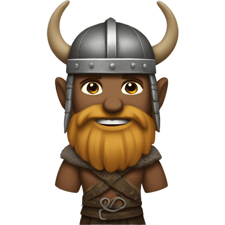 Viking with tattoos  emoji