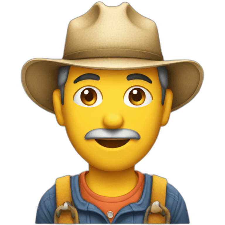 farmer working emoji