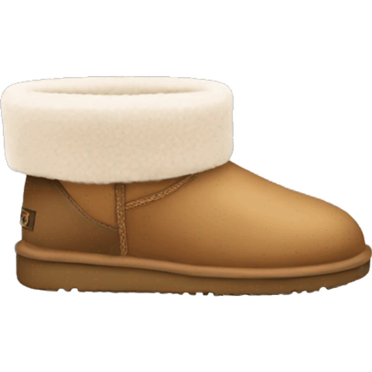 Ugg mini boots emoji