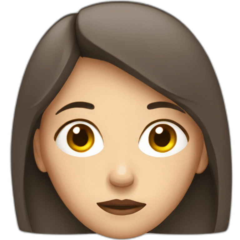 woman tired emoji