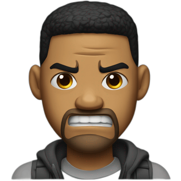 will smith angry emoji