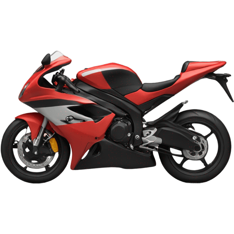 Red sport bike  emoji