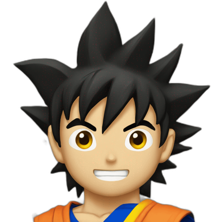 goku with an ecuadorian flag emoji