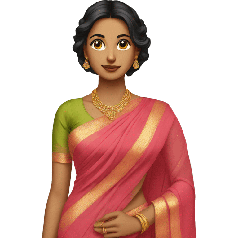 Saree emoji