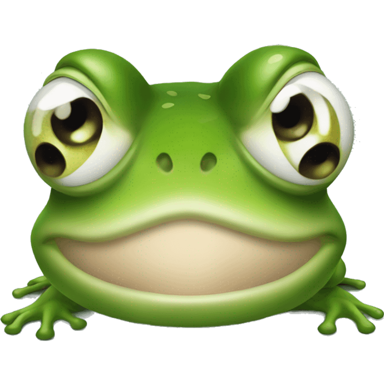 frog with big lips emoji