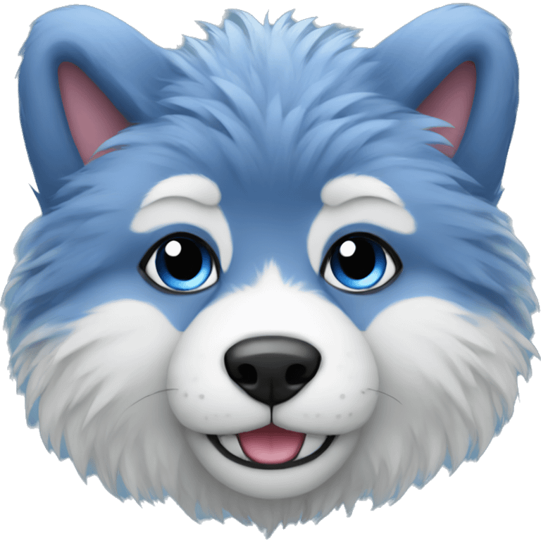 blue fur emoji