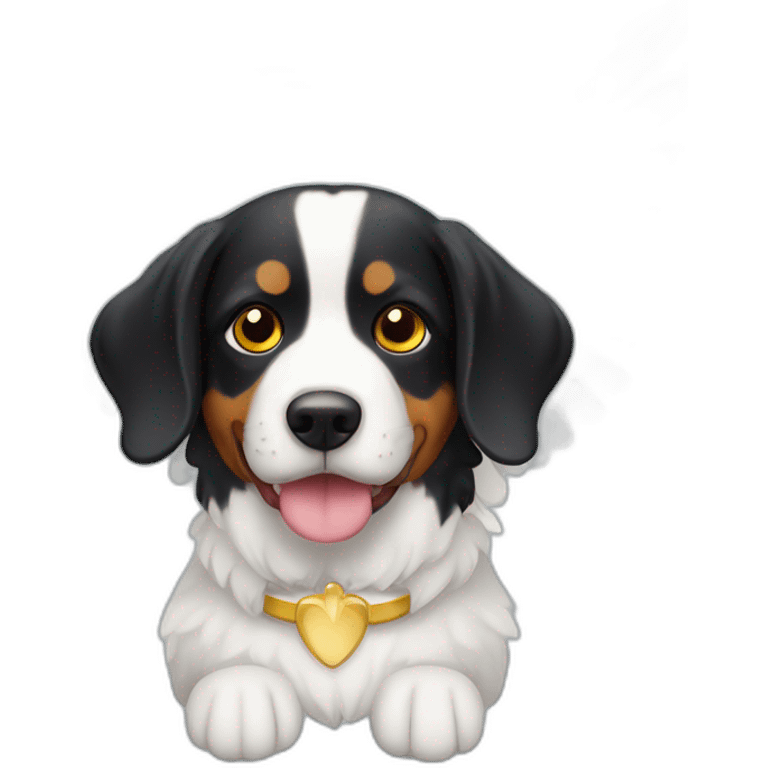 Appenzeller Sennenhund as angel emoji