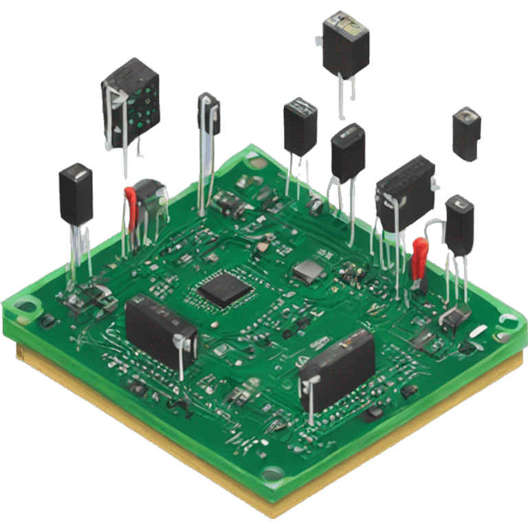 circuit board isometry emoji