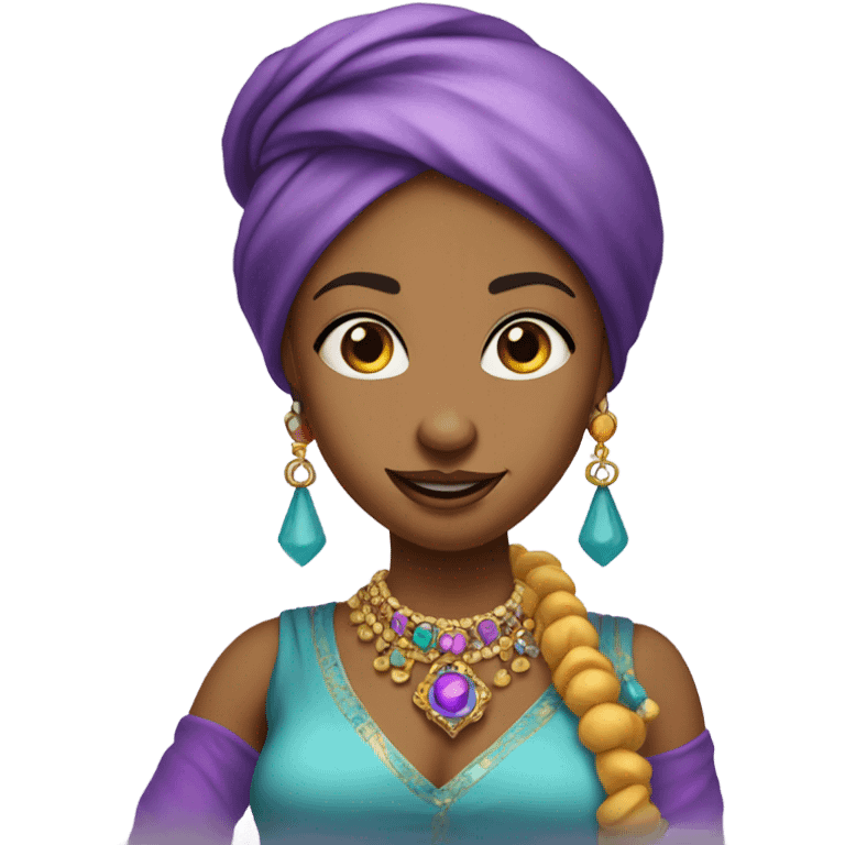 female genie emoji emoji