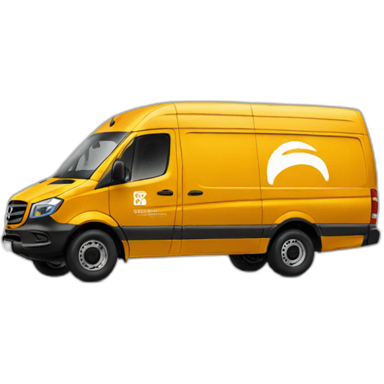 sprinter van WITH AMAZON LOGO emoji