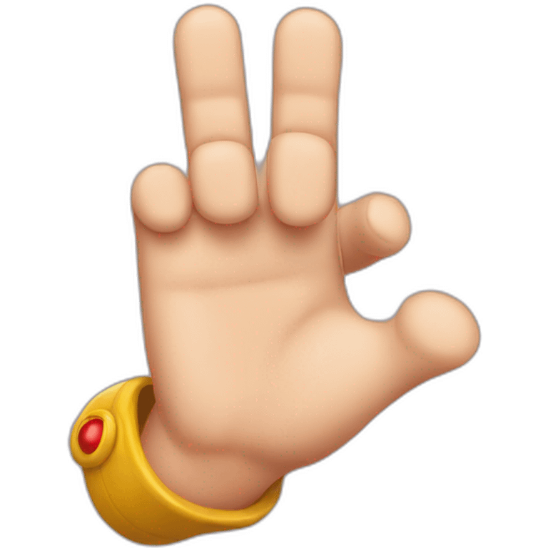 finger super mario emoji