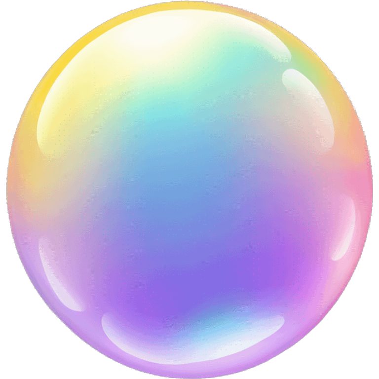 Soap bubble emoji