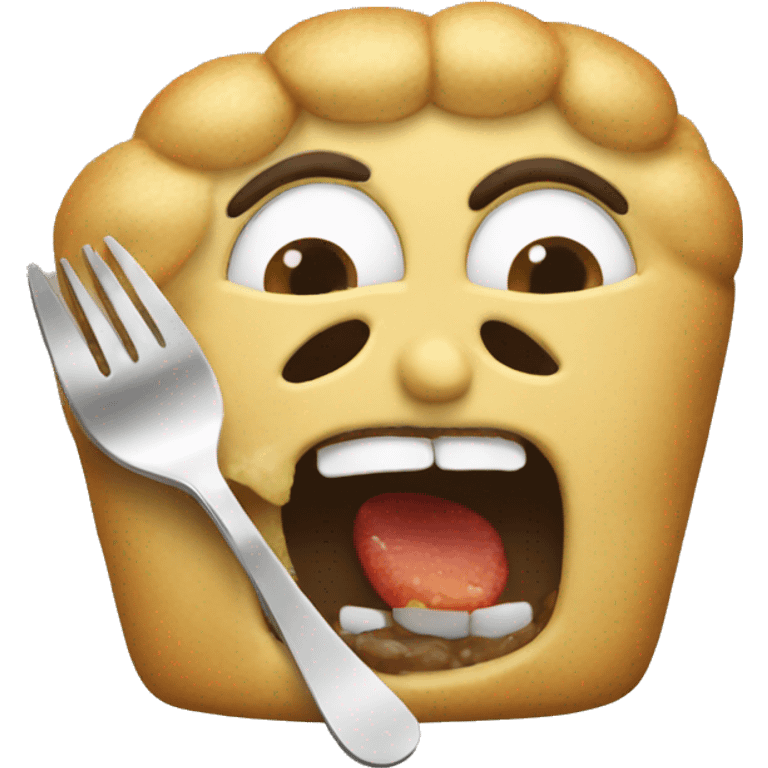 eating emoji