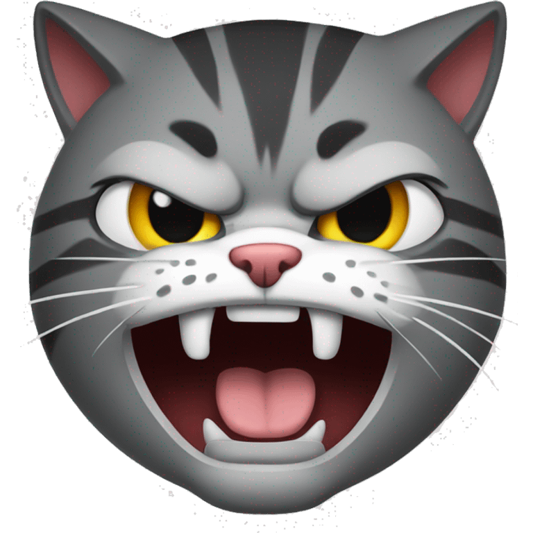 Angry cat emoji