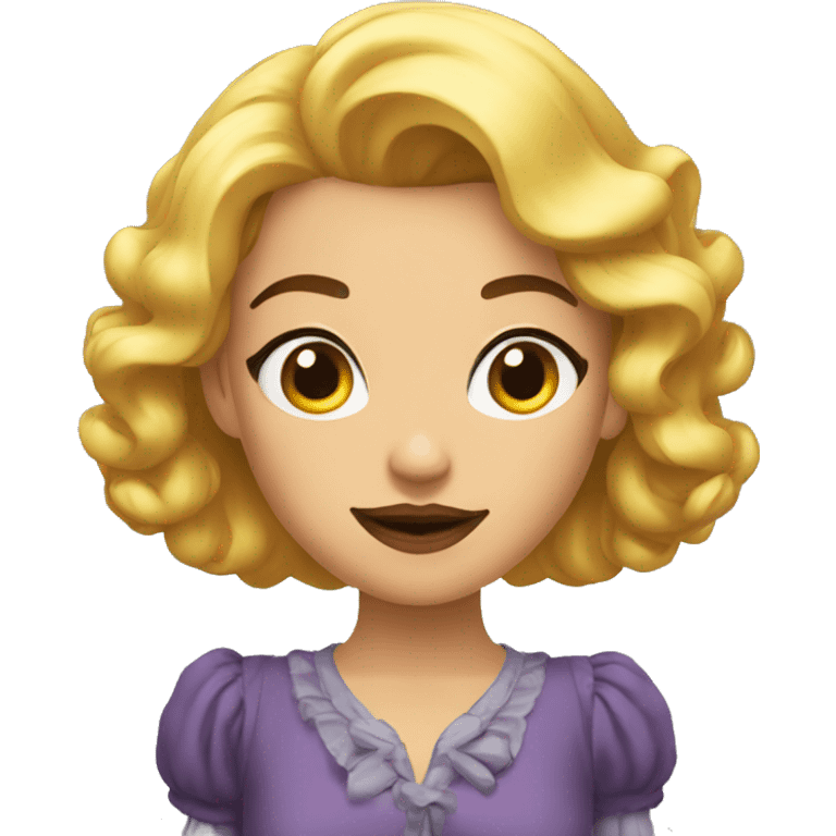 Betty bête noire emoji