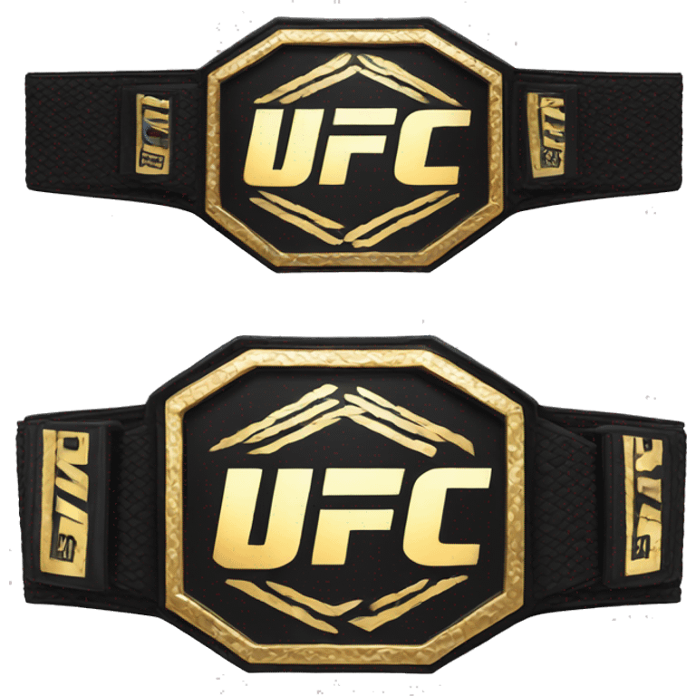 UFC belt emoji