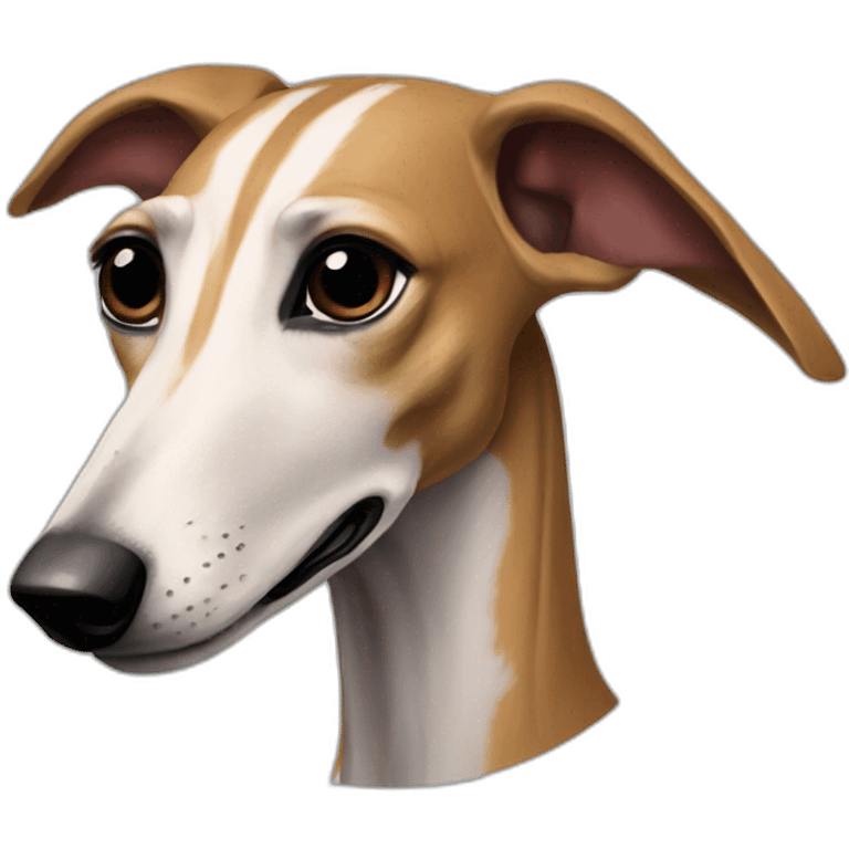 Galgo like a mandalorian emoji