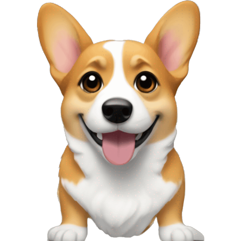 corgi on eiffel tower  emoji