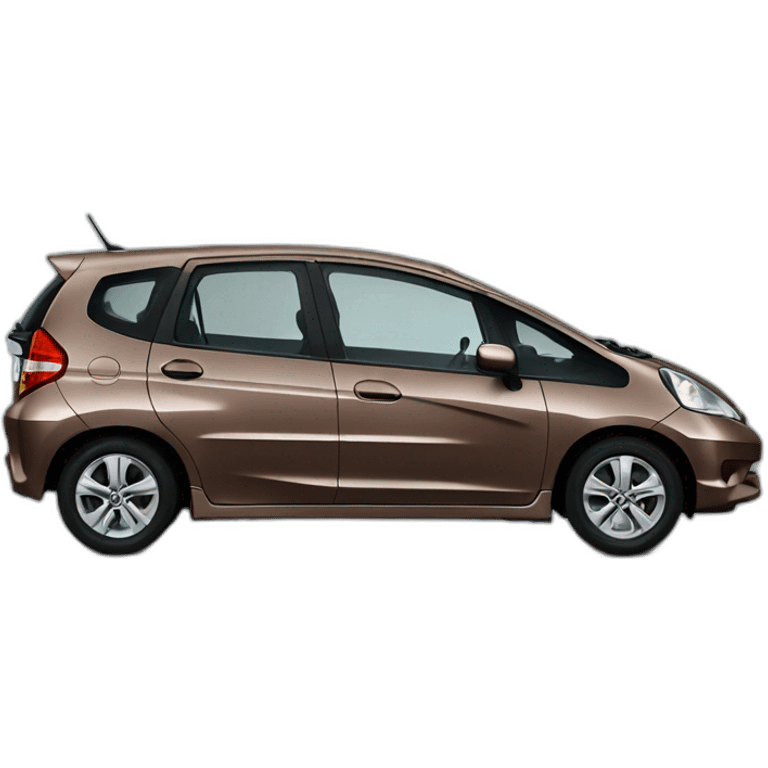 brown 2012 honda jazz emoji