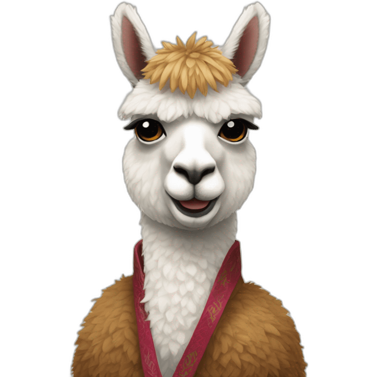 alpaca yakuza emoji