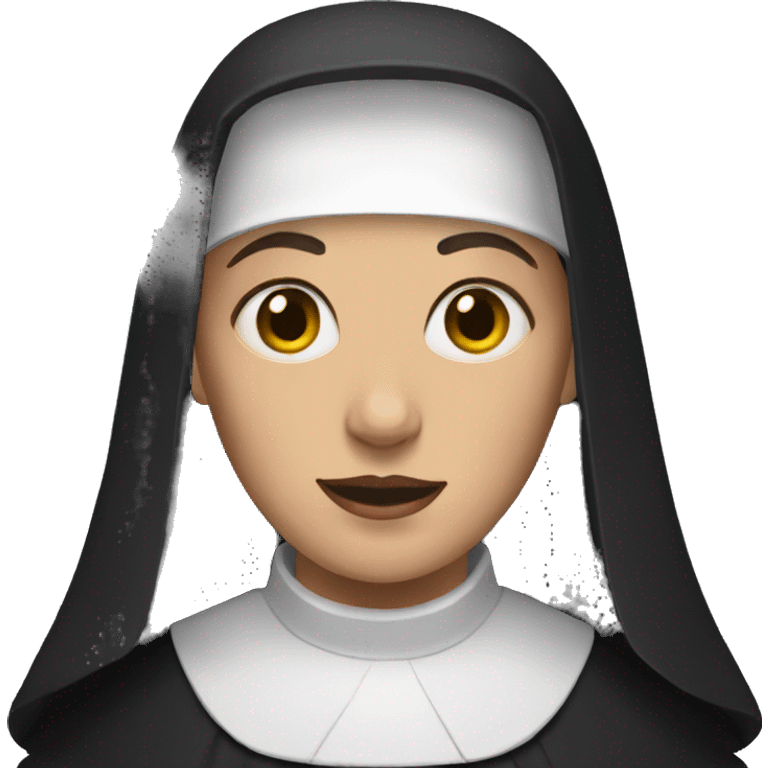 The nun emoji