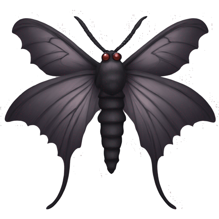 Gothic moth emoji