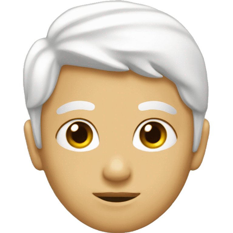 Poudre blanche emoji