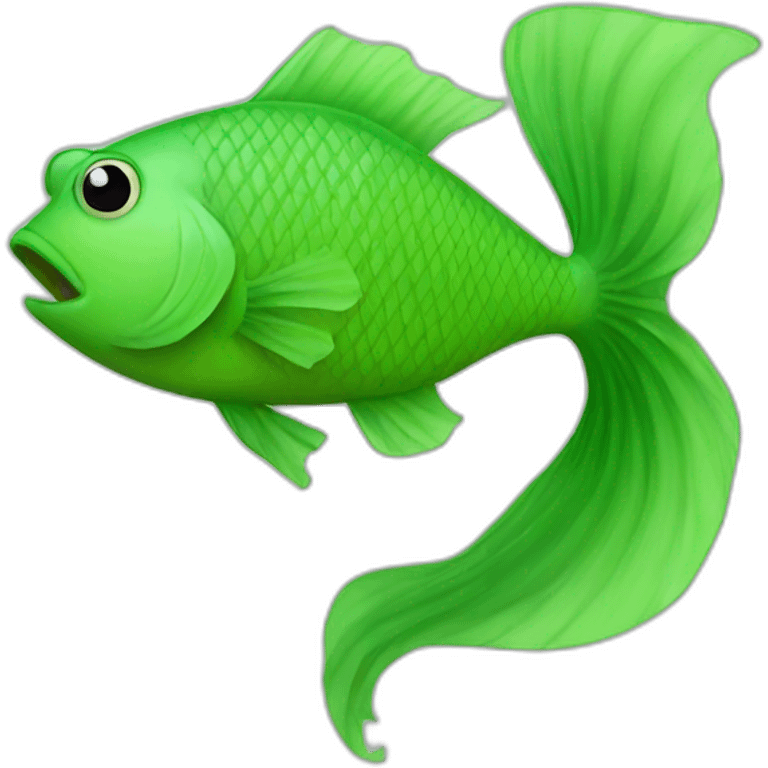 green fish emoji