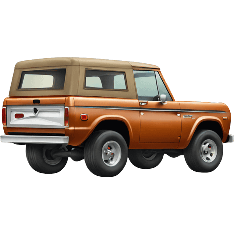 Old Bronco  emoji