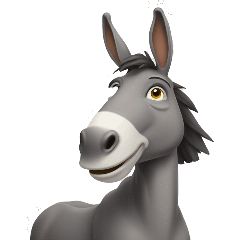 wise donkey emoji