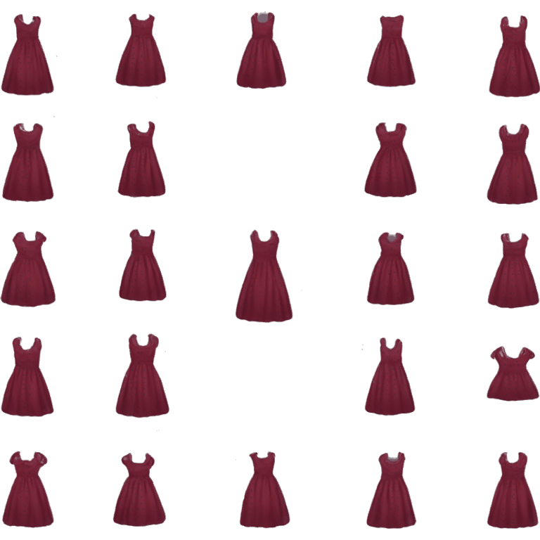 Burgundy Nightgown emoji